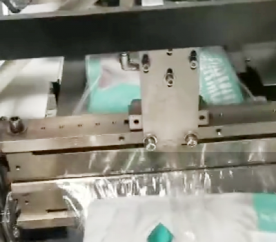 全自動(dòng)包裝機(jī)包裝貓糧作業(yè)現(xiàn)場(chǎng)